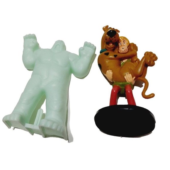 Scooby doo Shaggy 1998 Bakery Crafts Hanna-Barbera Cake Topper & Monster READ - Picture 4 of 9